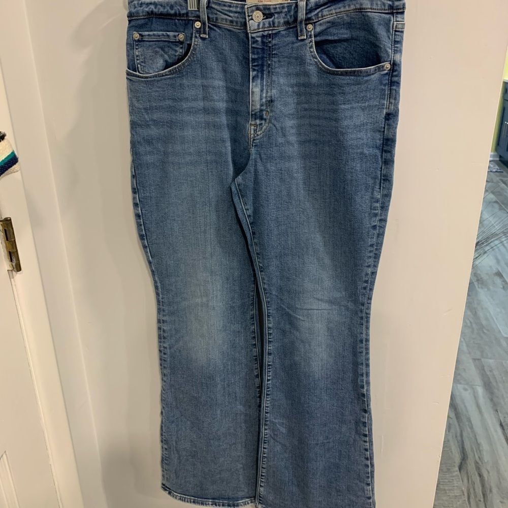 Vintage Levi's 70’s Italian Denim Premium San Francisco, Cal. Blue 726 - Picture 1 of 10